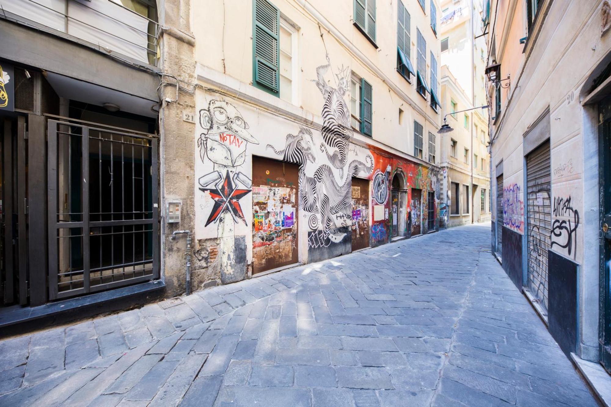 Loft La Citta Vecchia Apartment Genoa Luaran gambar